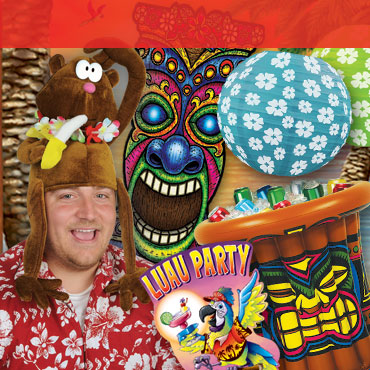 Luau, Hawaiian, Beach Party Supplies & Decorations  PartyCheap