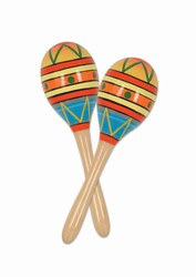 Beistle Fiesta Fun Party Maracas (2/Pkg)