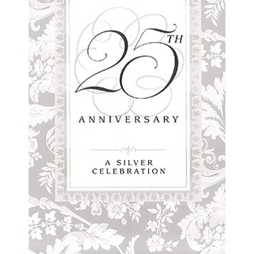 25th Anniversary Invitations - PartyCheap