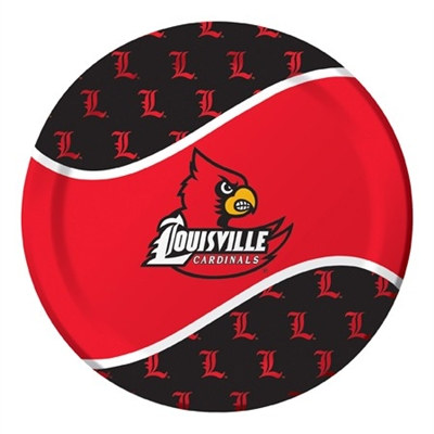 University of Louisville Lunch Plates (8/pkg) - PartyCheap